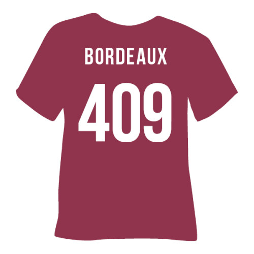Термоплівка 409 BORDEUX Poli-Flex Premium, бордова