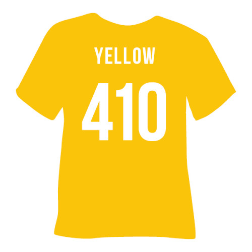 Термоплівка 410 YELLOW Poli-Flex Premium, жовта
