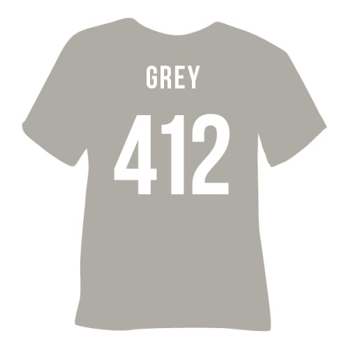Термоплівка 412 GREY  Poli-Flex  Premium, сіра