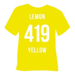 Термоплівка 419 LEMON YELLOW Poli-Flex Premium, лимонно-жовта Термоплівка 419 LEMON YELLOW Poli-Flex Premium, лимонно-жовта