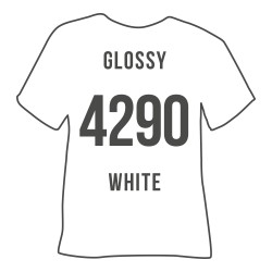 Термоплівка 4290 GLOSSY WHITE Poli-Flex Premium, біла глянцева Термоплівка 4290 GLOSSY WHITE Poli-Flex Premium, біла глянцева
