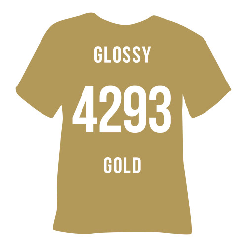 Термоплівка 4293 GLOSSY GOLD  Poli-Flex Premium, золота глянцева