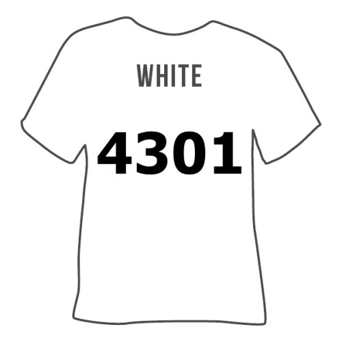 Термоплівка  4301 WHITE Poli-Flex Perform, біла