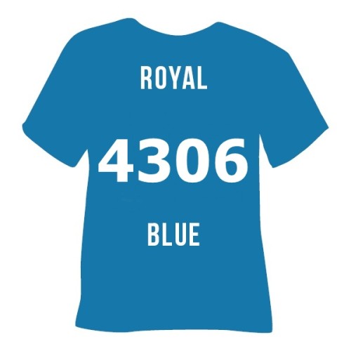 Термоплівка  4306 ROYAL BLUE Poli-Flex Perform, королівська синя