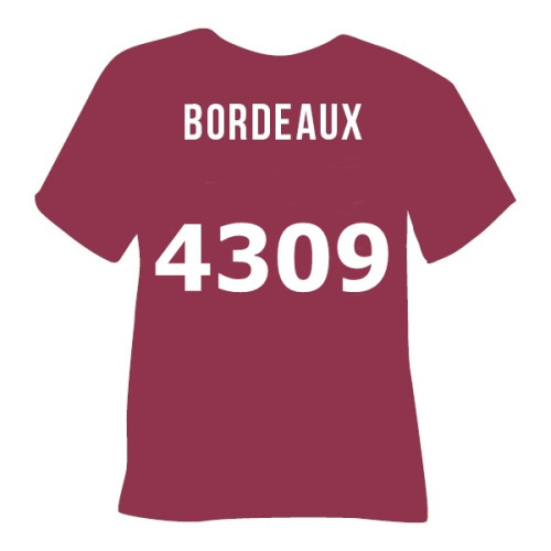 Термоплівка 4309 BORDEUX Poli-Flex Premium, бордова