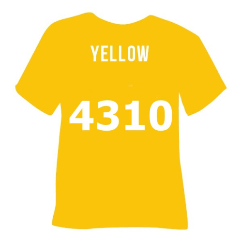 Термоплівка 4310 YELLOW Poli-Flex Perform, жовта