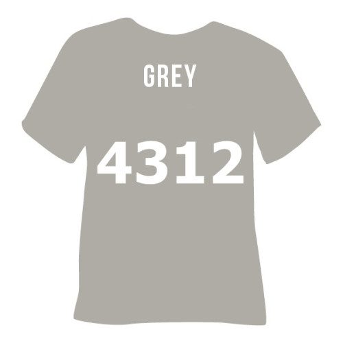 Термоплівка 4312 GREY  Poli-Flex  Perform, сіра