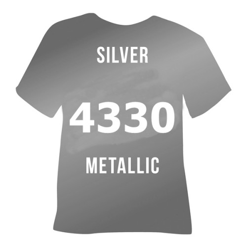 Термоплівка 4330 SILVER METALLIC  Poli-Flex Perform, срібло матове