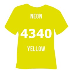 Термоплівка 4340 NEON YELLOW Poli-Flex Perform, неонова жовта
