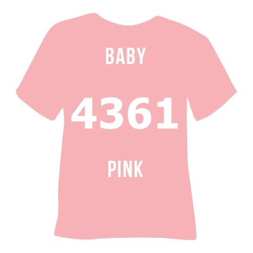 Термоплівка  4361 BABY PINK Poli-Flex Perform, ніжно- рожева