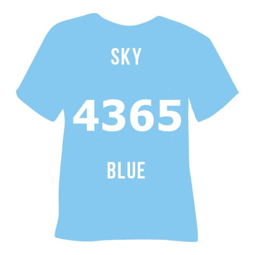 Термоплівка 4365 SKY BLUE  Poli-Flex Premium, небесно- блакитна