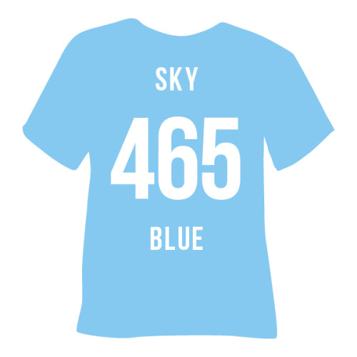 Термоплівка 465 SKY BLUE Poli-Flex Premium, небесно- блакитна Термоплівка 465 SKY BLUE Poli-Flex Premium, небесно- блакитна