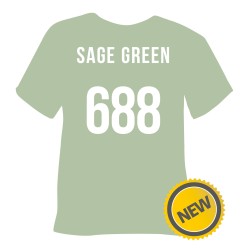 Термоплівка 688 SAGE GREEN  Poli-Flex Premium, зелена шавлія