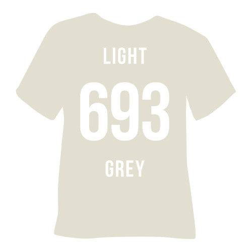 Термоплівка  693 LIGHT GREY Poli-Flex Premium, світло-сіра