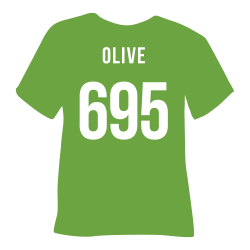 Термоплівка 695 OLIVE  Poli-Flex Premium, оливкова