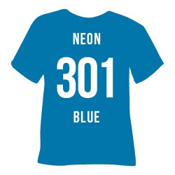 Флок 301 NEON BLUE Tubitherm Poli-tape, неоновий голубий Флок 301 NEON BLUE Tubitherm Poli-tape, неоновий голубий