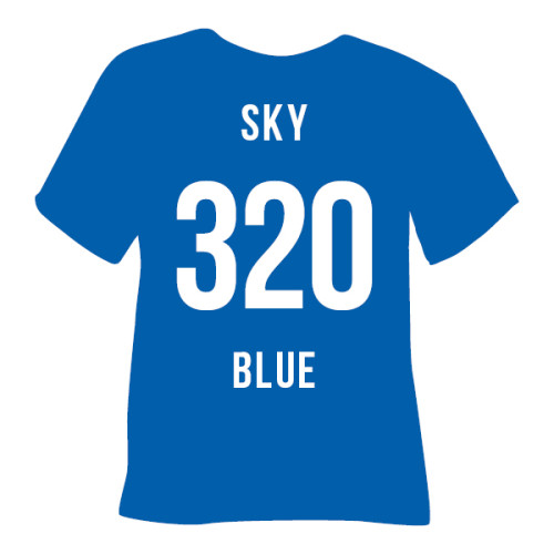 Флок  320 SKY BLUE Tubitherm Poli-tape, небесно-синій
