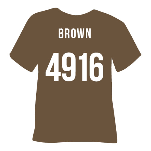 Термоплівка 4916 BROWN Poli-Flex Turbo, коричнева Термоплівка 4916 BROWN Poli-Flex Turbo, коричнева