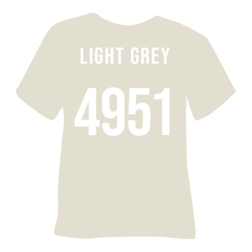 Термоплівка  4951 LIGHT GREY Poli-Flex Turbo, світло-сіра