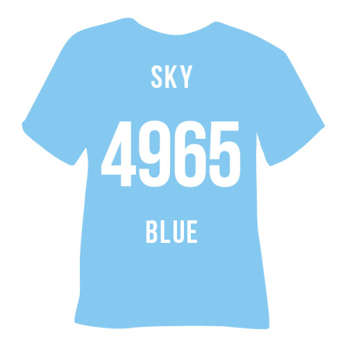 Термоплівка  4965 SKY BLUE Poli-Flex Turbo, небесно-блакитна